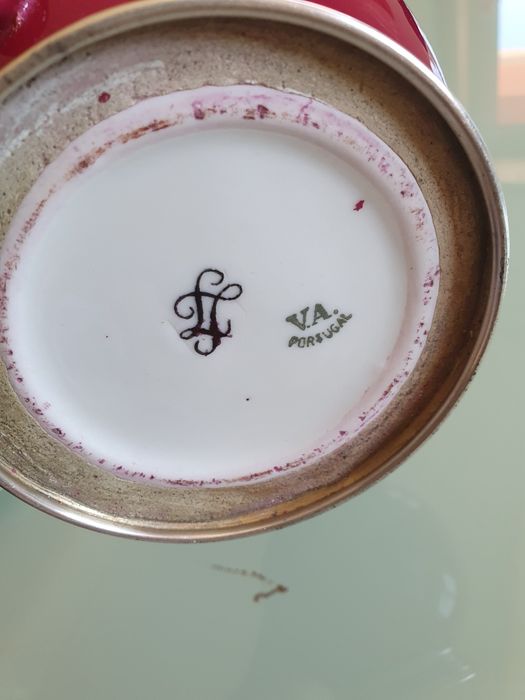 Jarra Vista Alegre Leitão & Irmão prata 1° título