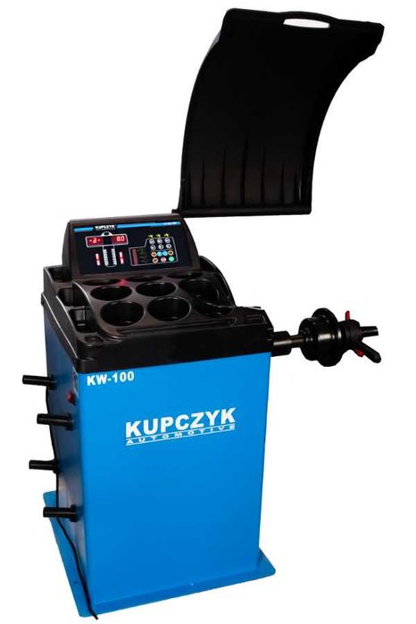 Zestaw Wulkanizacja Montażownica KM-22P Wyważarka KW-100 Kupczyk