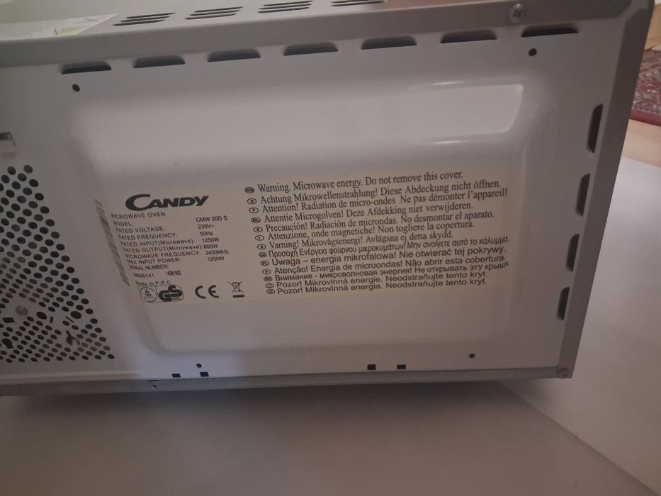 Microondas Candy