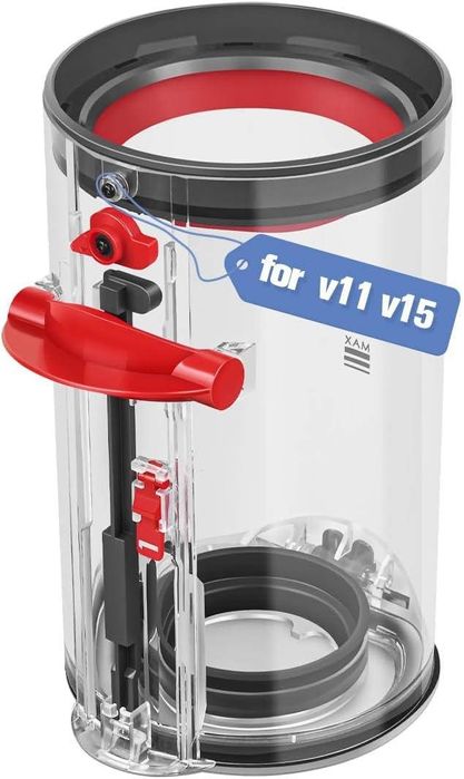 Змінний пилозбірник для пилососу Dyson V11 V15 прозорий контейнер для збору пилу та сміття