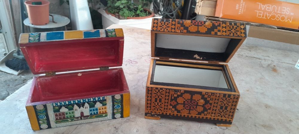 Baú para enfeitar ou guarda jóias etc