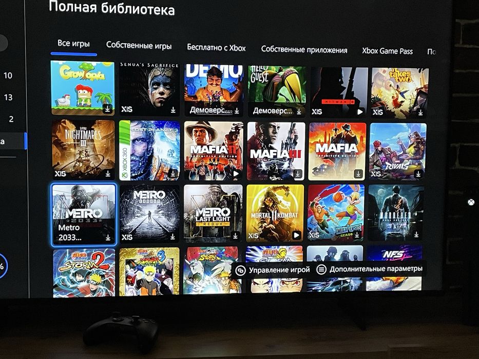 Xbox series X • 100+ігор • 1 TB • 2 геймпади