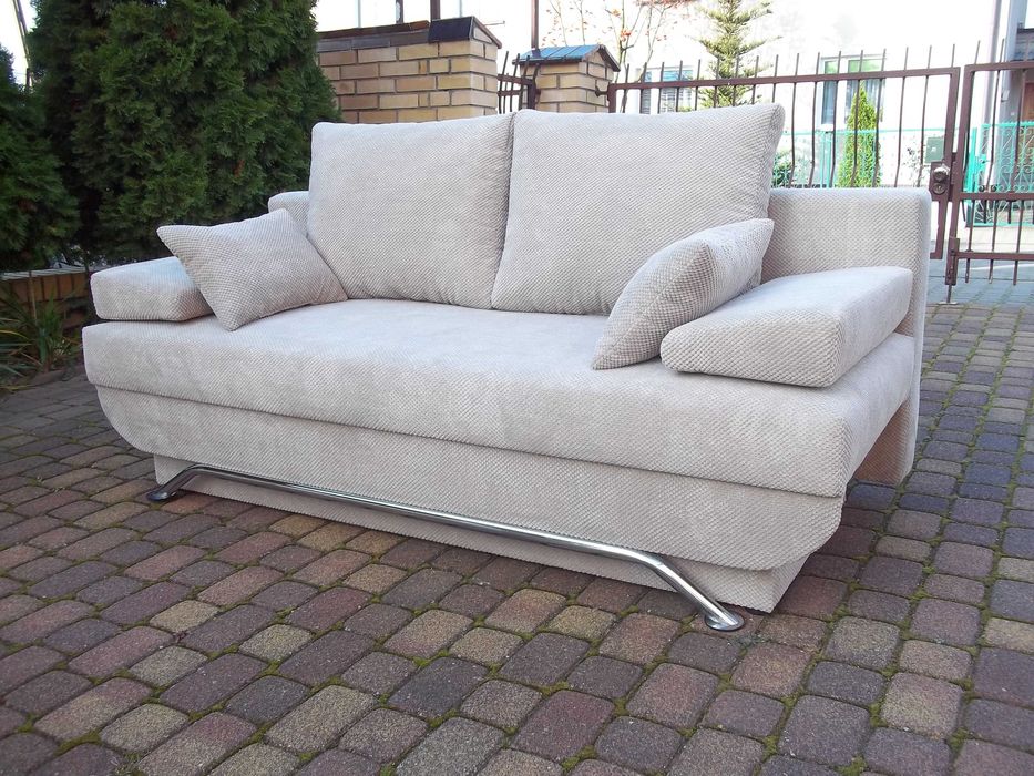 Kanapa bez boków-140cm szerokie spanie/sprężyny - producent