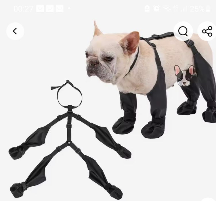 Черевики для собак водонепроникні, розмір S