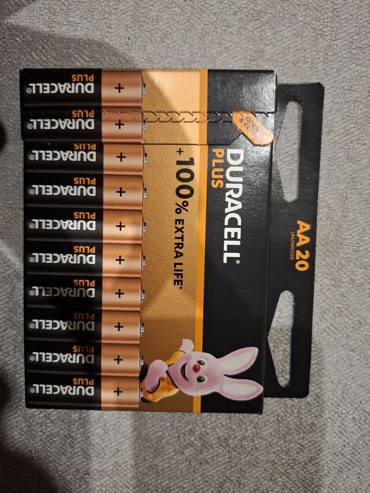 Baterie duracell plus aa 20 lr6/mn1500 1.5v