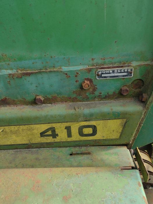 Prasa pasowa ,belarka John Deere 410