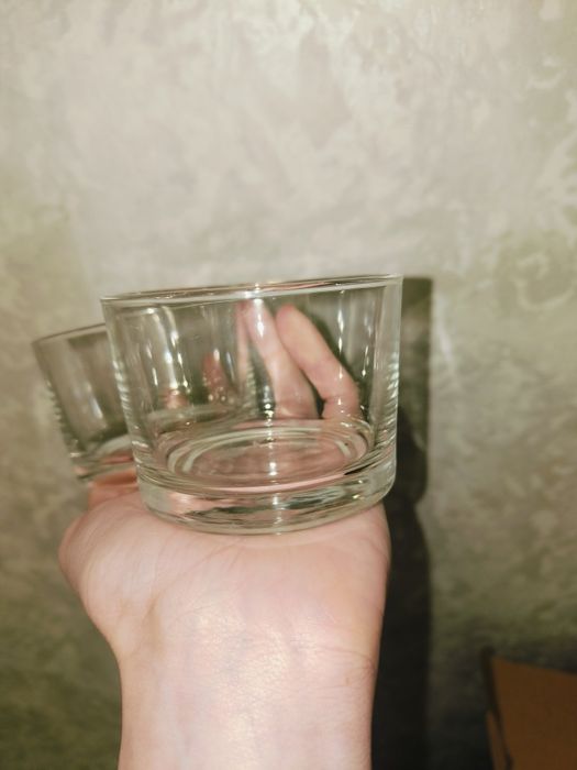 Посуда стаканы чашки в сердечко