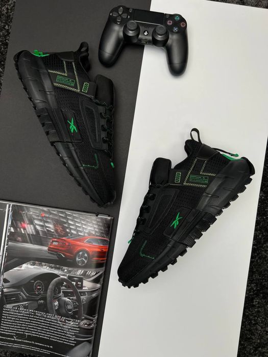 Reebok Zig Kinetica Edge Black & Green