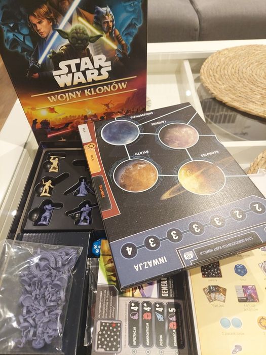 Star Wars Wojny Klonów gra planszowa