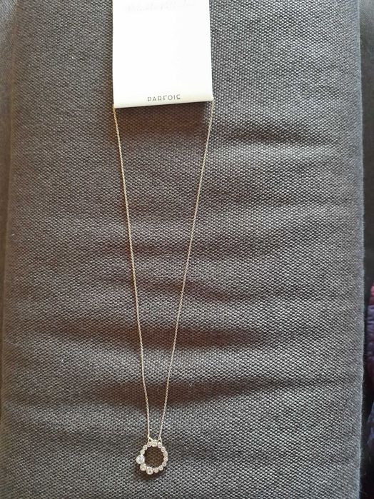 Fio Parfois dourado com brilhantes
