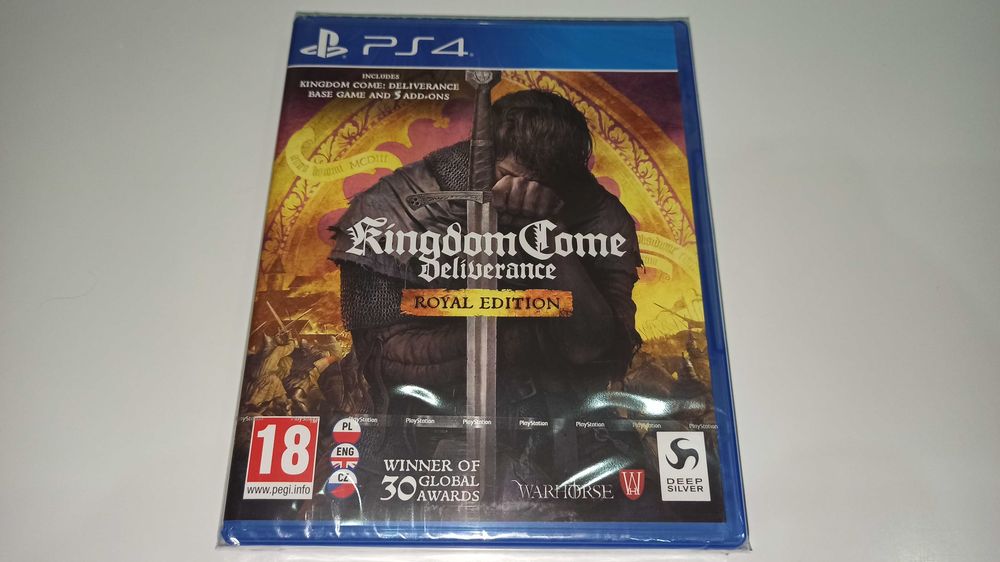 KINGDOM come DELIVERANCE ROYAL EDITION PL po polsku Nowa! Folia! rpg