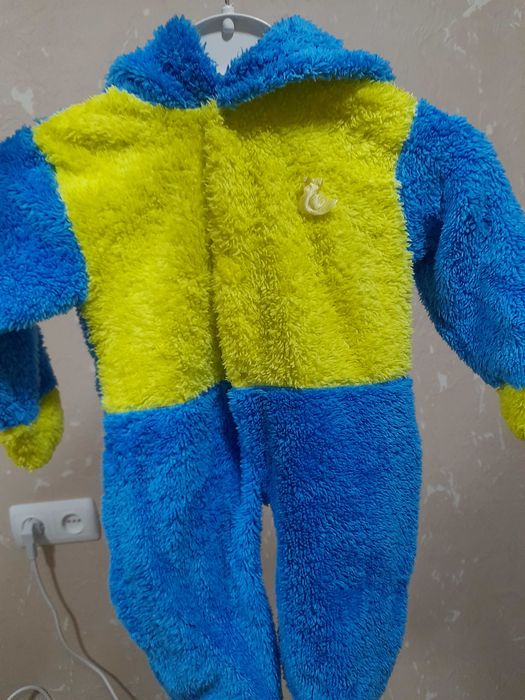 Плюшевий чоловічок розмір 62