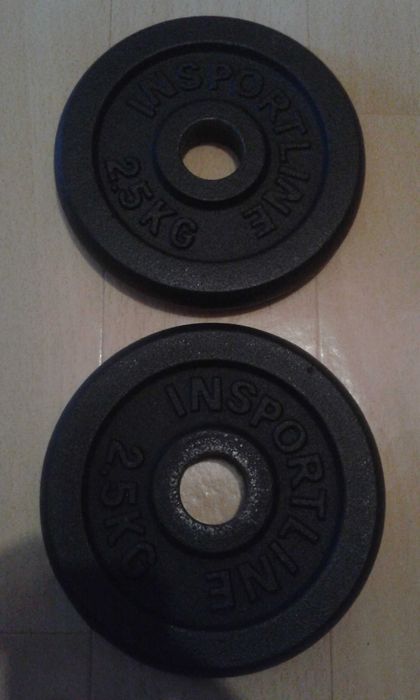 Obciążenie 4 x 2,5 kg