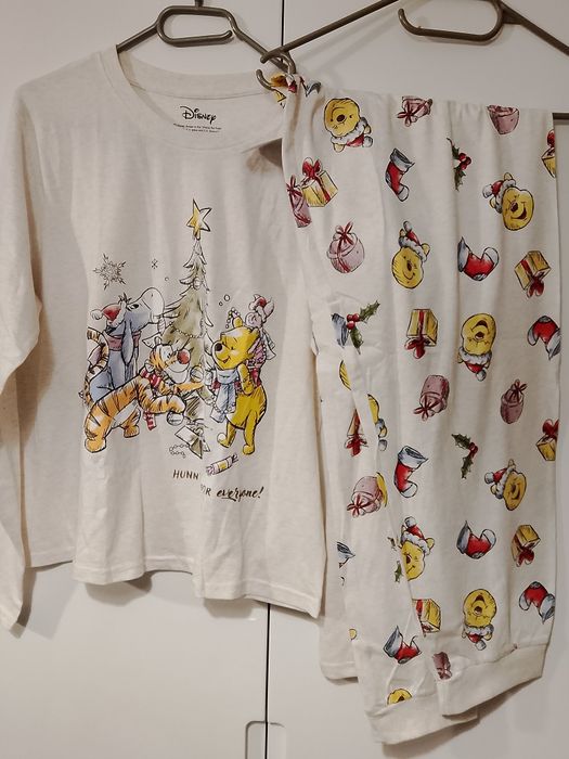 Piżama,piżama damska,Kubuś Puchatek, Disney,zimowa, świąteczna