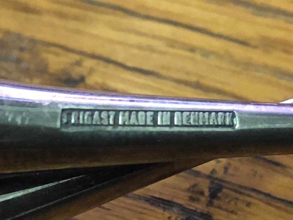 2 mexedores de cocktails golf raro frigast denmark prata