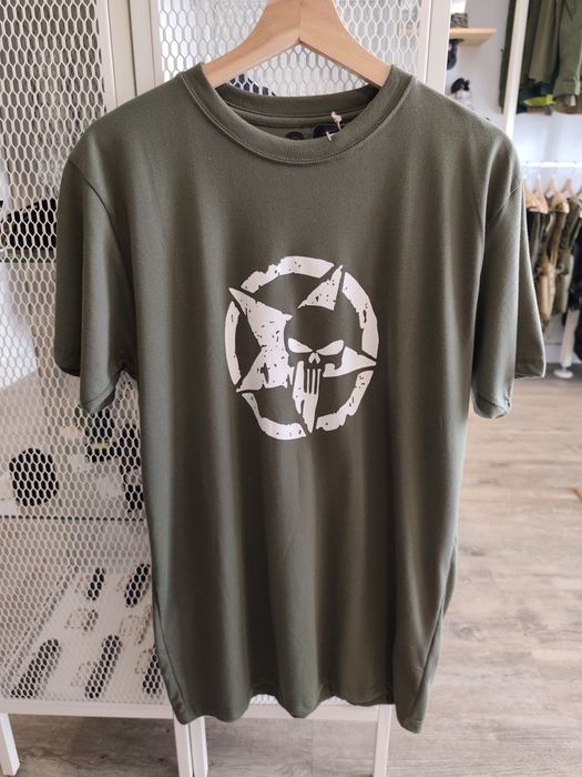 T-shirt Immortal Punisher - Verde