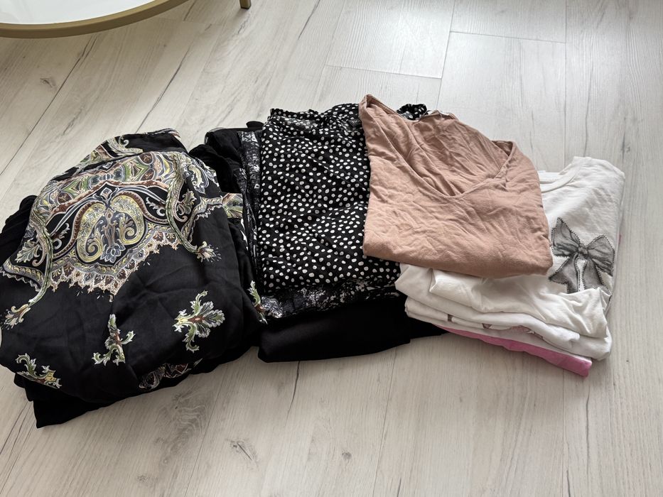 Paka ubran damskich sukienki koszule bluzki xs m