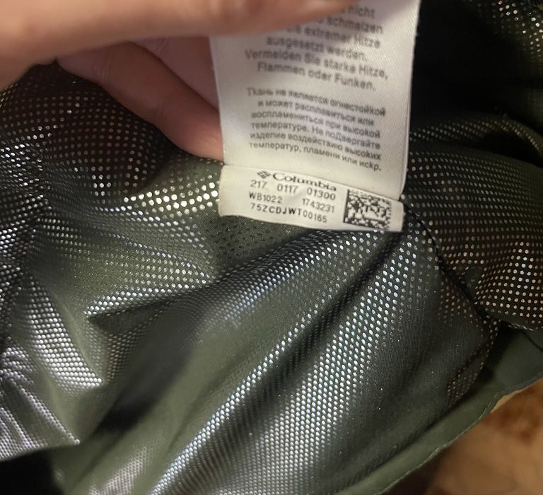 Куртка пуховик Columbia omni-heat оригинал