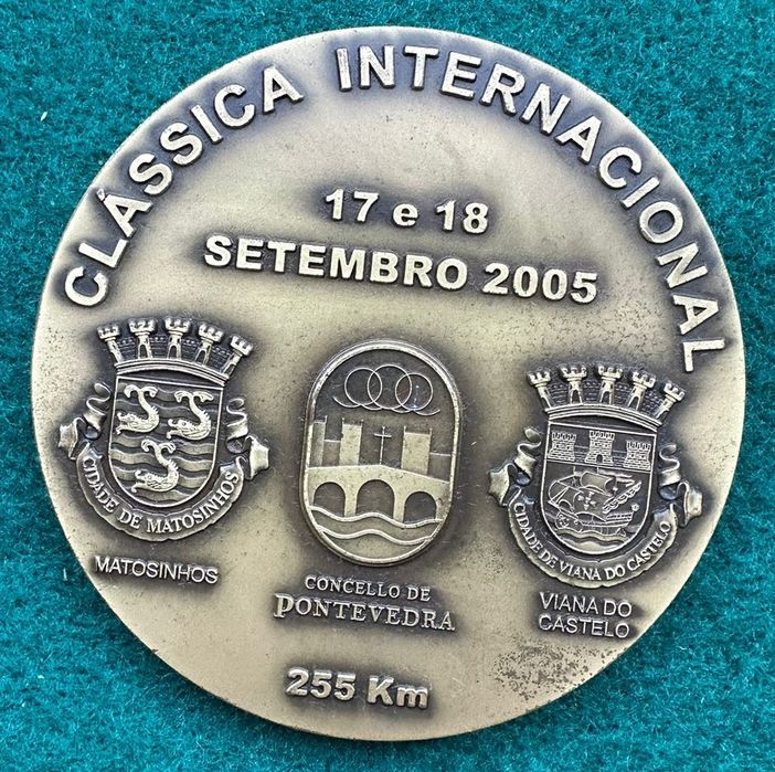 Medalha comemorativa em bronze