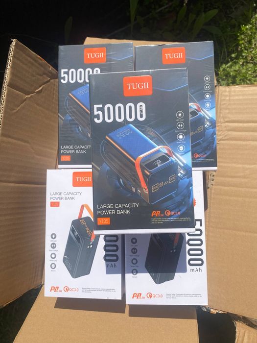 Є ОПТ.Повербанк(power bank) WUW TUGII  Y105 50000мАг зі швидкою зарядкою 22.5W для ЗСУ/при відключеннях світла.Умови доставки та ціна в  описі !