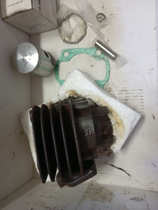 Cilindro mais pistão Aprilia rally 50cc