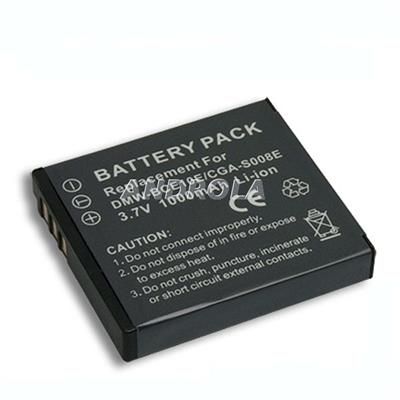 Bateria Panasonic S008E Lumix DMCFS20 1000mAh