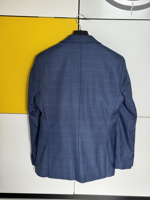 Garnitur męski w kratę