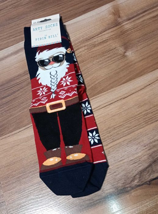 Świąteczne skarpety skarpetki męski rozm. 43/46