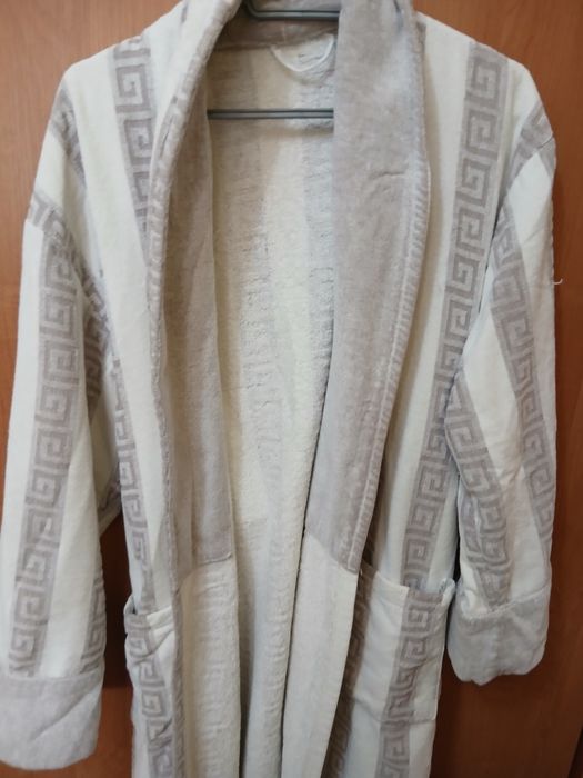 Мужской халат велюровый