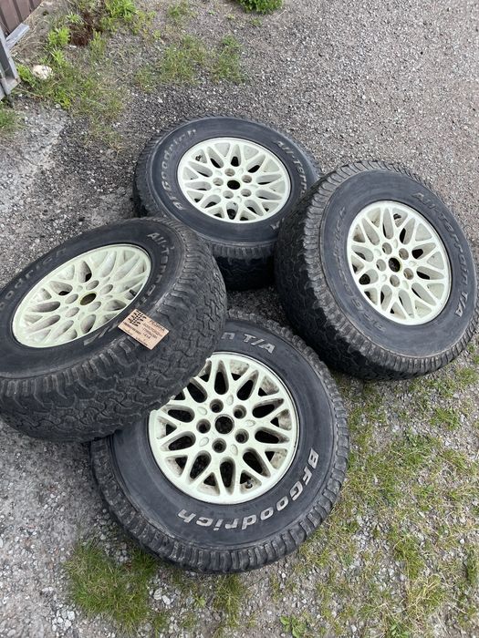 диски 5x114.3 R15 J7 ET31 Jeep xj zj резина 30/9.5 R15