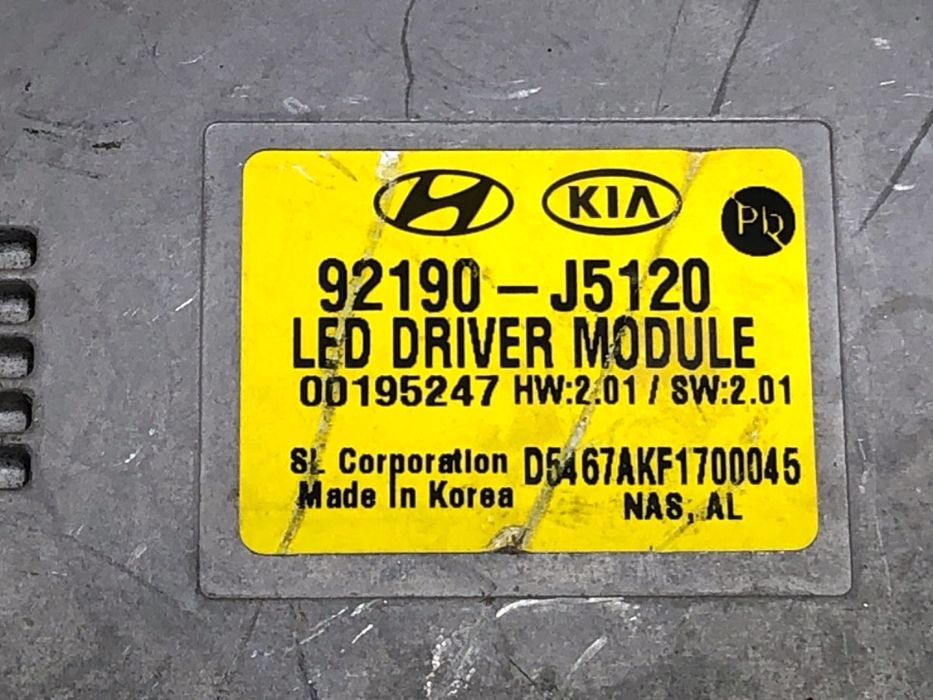 PRZETWORNICA XENON KIA STINGER 92190-J5120 MODUŁ