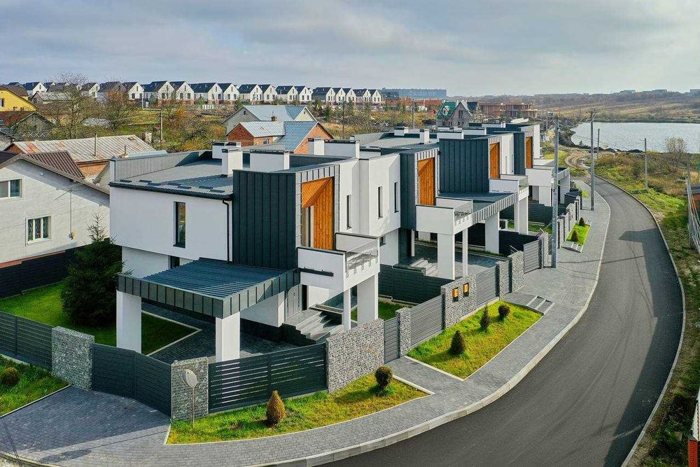 Без Комісії! Продаж преміум котеджів дуплекс с. Сокільники КМ Lake House Sokilnyky