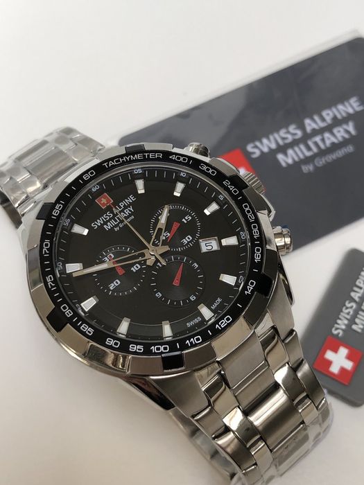 Чоловічий годинник Swiss Alpine Military by Grovana