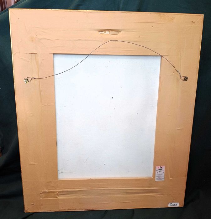 Quadro Óleo Sobre Tela H. Castor