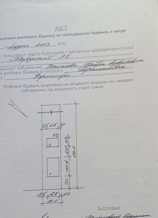 Ділянка недалеко від лісу