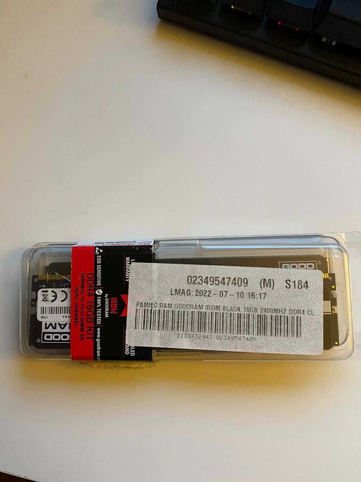 RAM DDR4 Goodram 16GB [2x8GB]