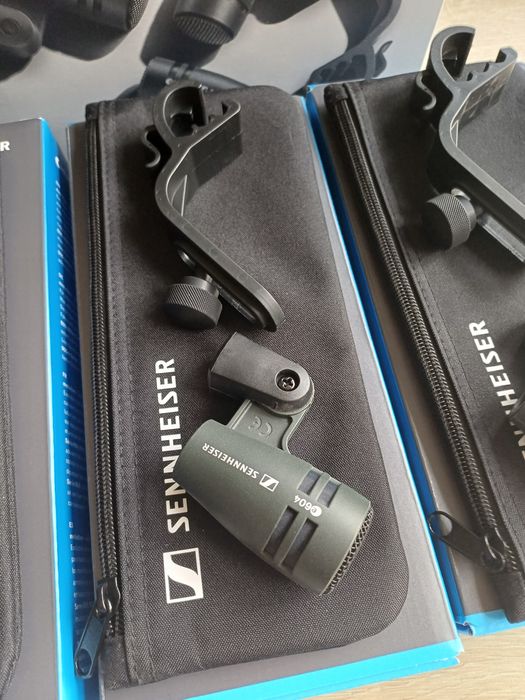 Mikrofony Sennheiser E604 komplet 3 sztuk