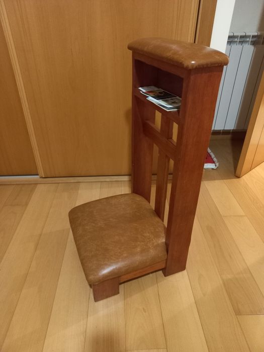 Reclinatório em madeira