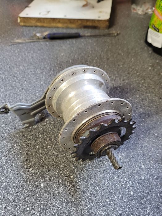 Piasta 3-biegowa Sturmey-Archer 36h hamulec bębnowy
