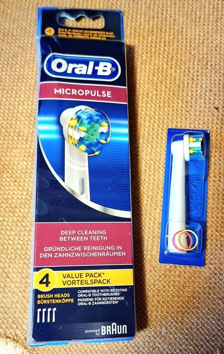 Końcówki do szczoteczki elektrycznej Oral-B  marki Braun