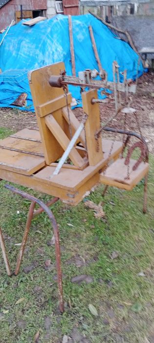 Waga szalkowa rolnicza dziesiętna PRL kolekcjonerska