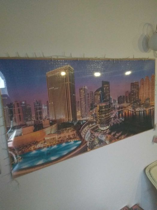 Sprzedam obraz z puzzli DUBAJ