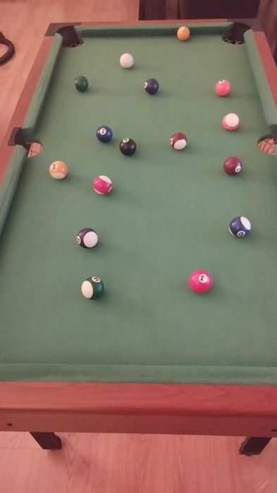 Bilhar snooker pequenas dimensões (para miúdos e graúdos)