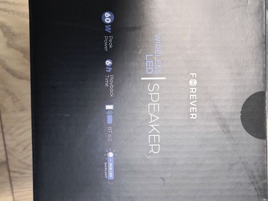 Głośnik bluetooth forever 60 w