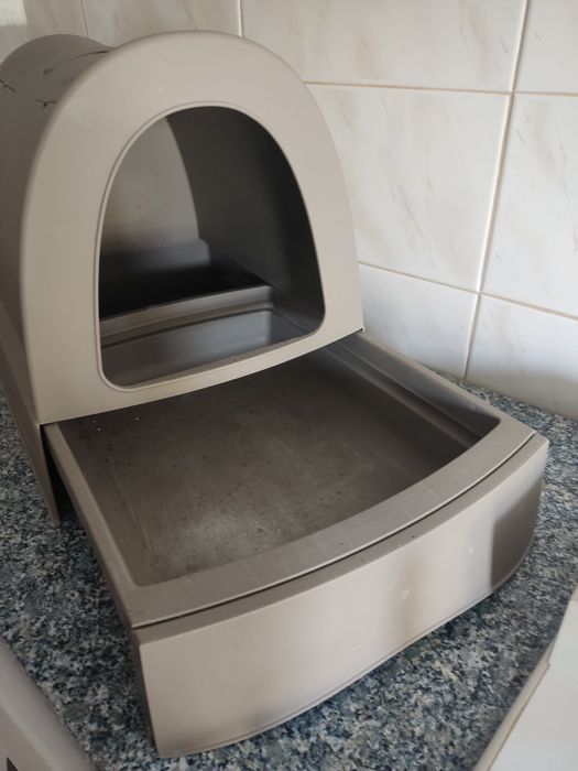 Caixa de areia para gatos