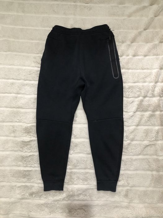 NIKE TECH FLEECE (S) мужские спортивные штаны брюки черные теч флис ор