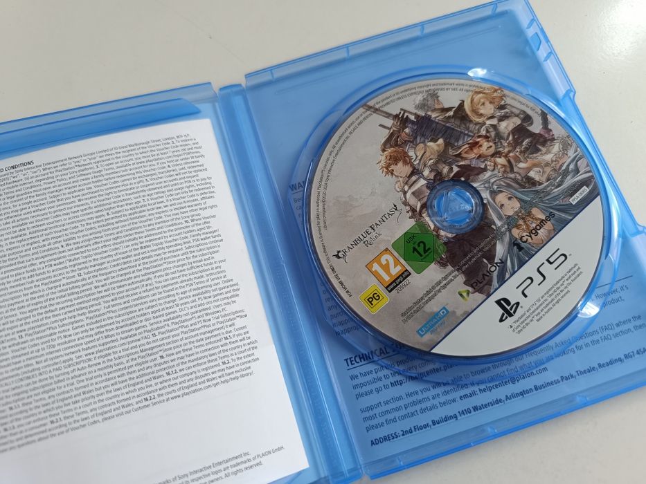 Granblue Fantasy Relink ps5.