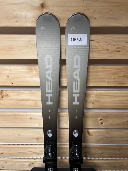Narty damskie HEAD E.REAL JOY 158cm lekkie allround allmountain