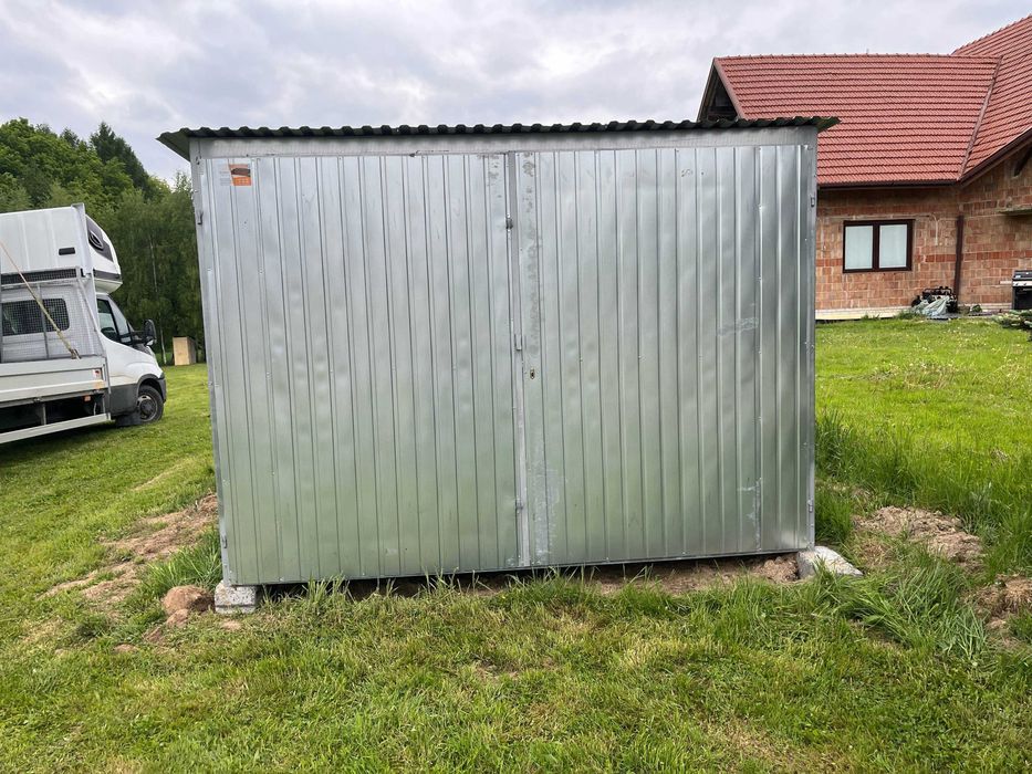 Garaż blaszany 3x5  Na Budowe