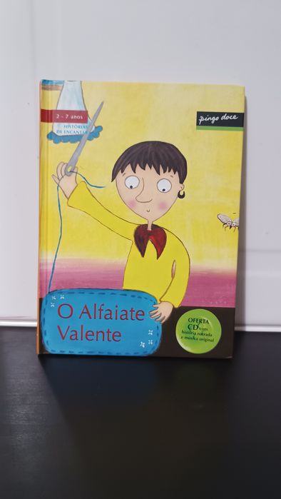 Livro Infantil. O Alfaiate Valente. Com Dvd. 2 a 7 Anos